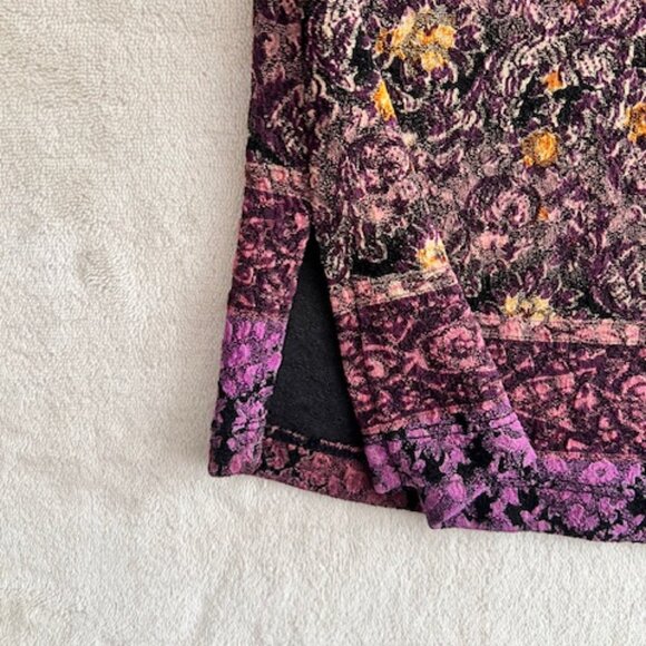 Notations Woman, Shades of Purple 3/4 Sleeve Womens Pullover V-Neck TopSize 2X - Picture 5 of 9